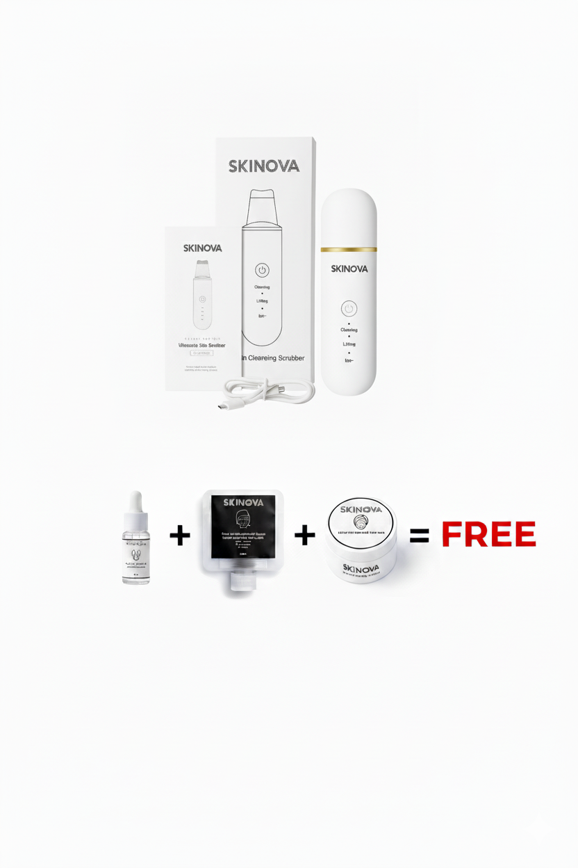Hydra facial Skin Cleansing Scrubber + Free Clear Skin Pack