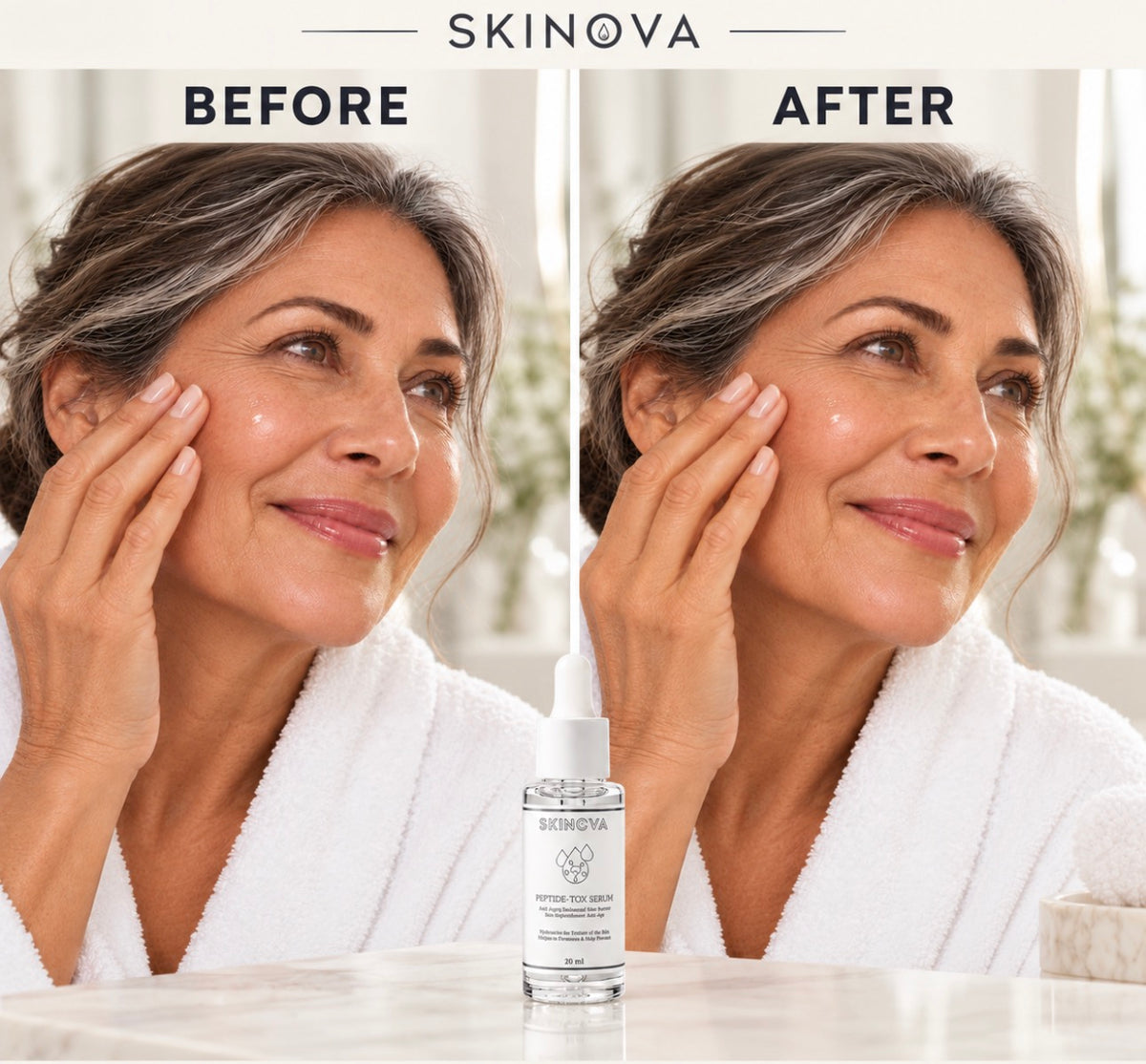 SKINOVA – Peptide-Tox Gesichtsserum
