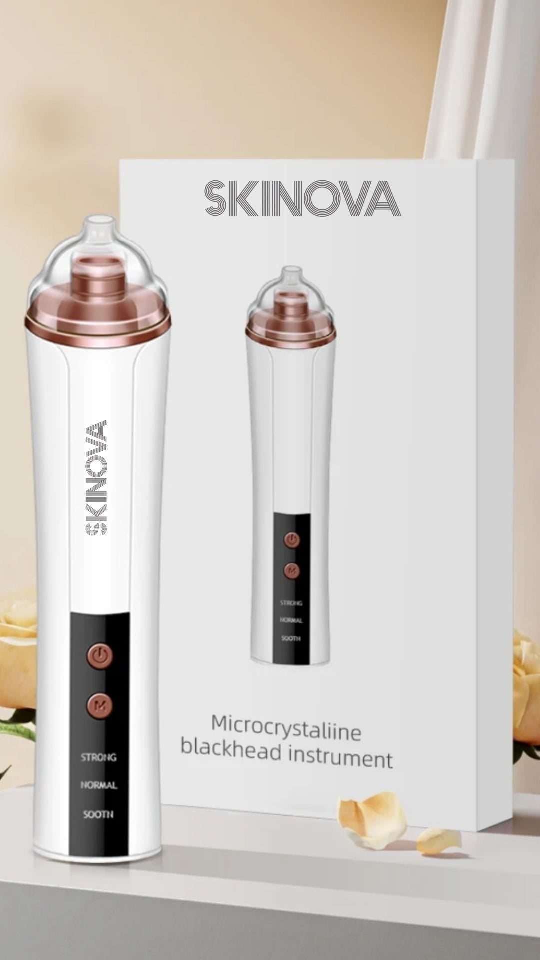 Microcrystalline Blackhead Instrument
+
. Free Tea Tree Clay Mask
. Free Charcoal Cleaning Bubble Gel