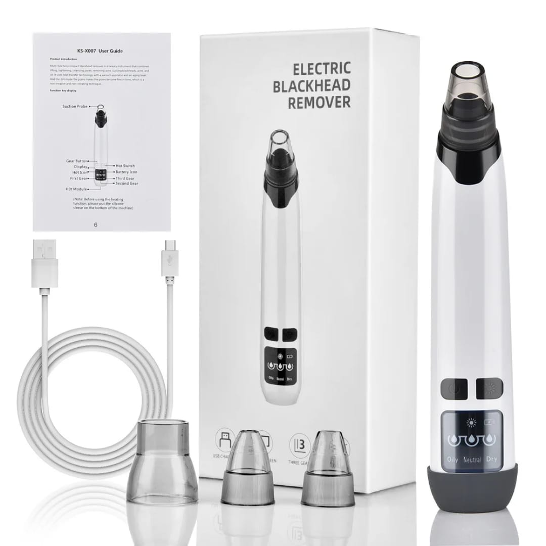 Electric blackhead remover
+ Free Clear Skin Pack