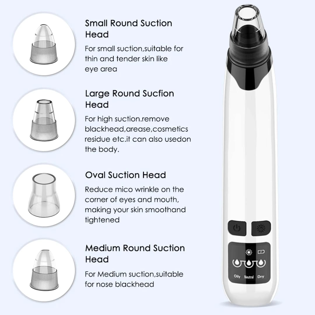 Electric blackhead remover
+ Free Clear Skin Pack