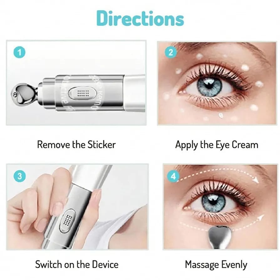 Eye Cream with High Frequency Electric Vibration