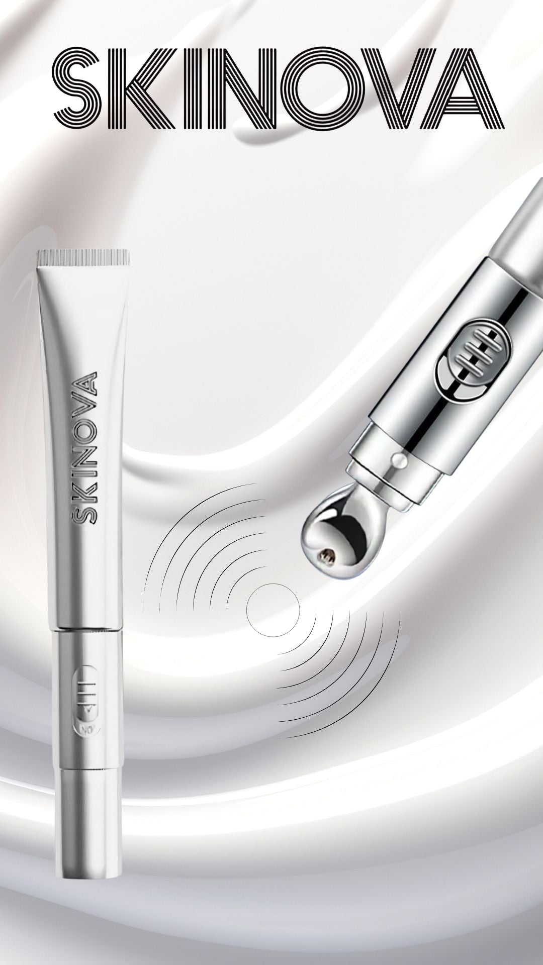 Eye Cream with High Frequency Electric Vibration