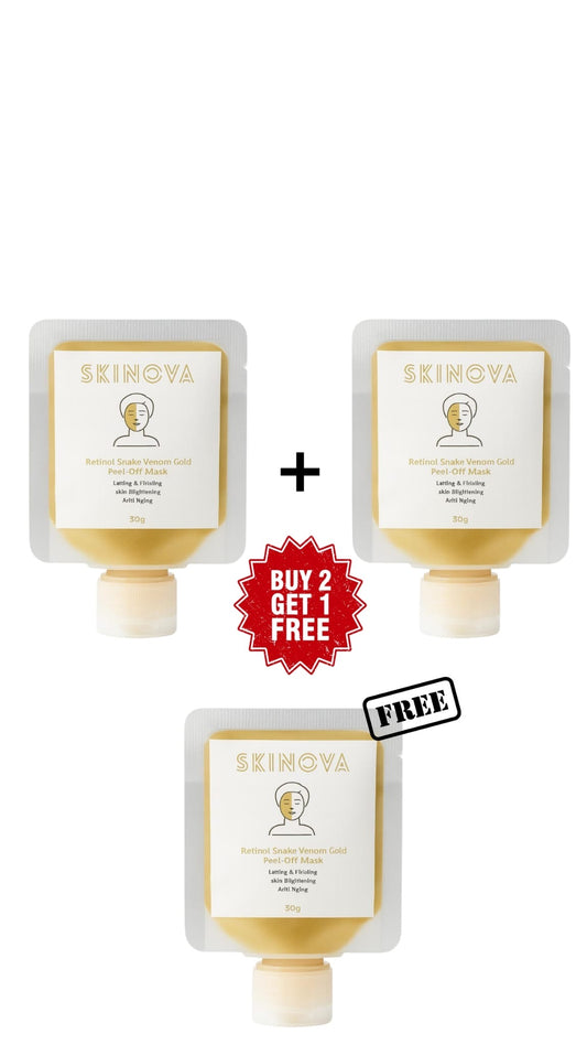 2+1 Free Retinol Snake Venom Gold Peel-Off Mask