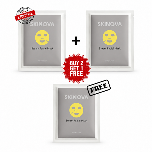 SKINOVA – Warming Facial Mask | 2+1 Offer on white background